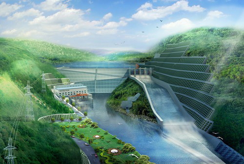 龙子湖老挝南塔河1号水电站项目